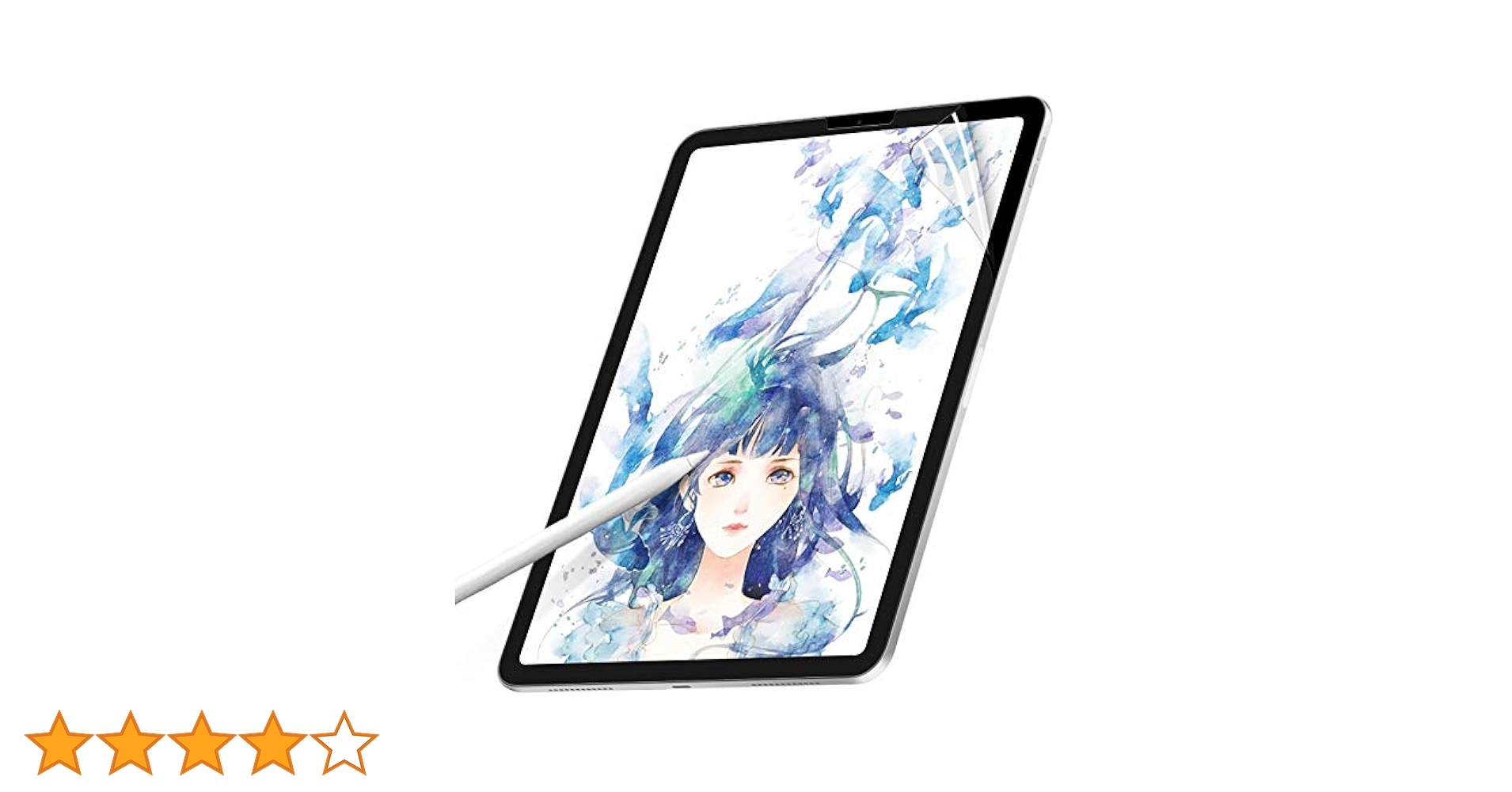 iPad Air第５世代Apple pencil第2世代　ペーパーライクフィルム Amazon.co.jp: 匠彩【プロ漫画家推薦2枚入】 iPad Air 第5世代